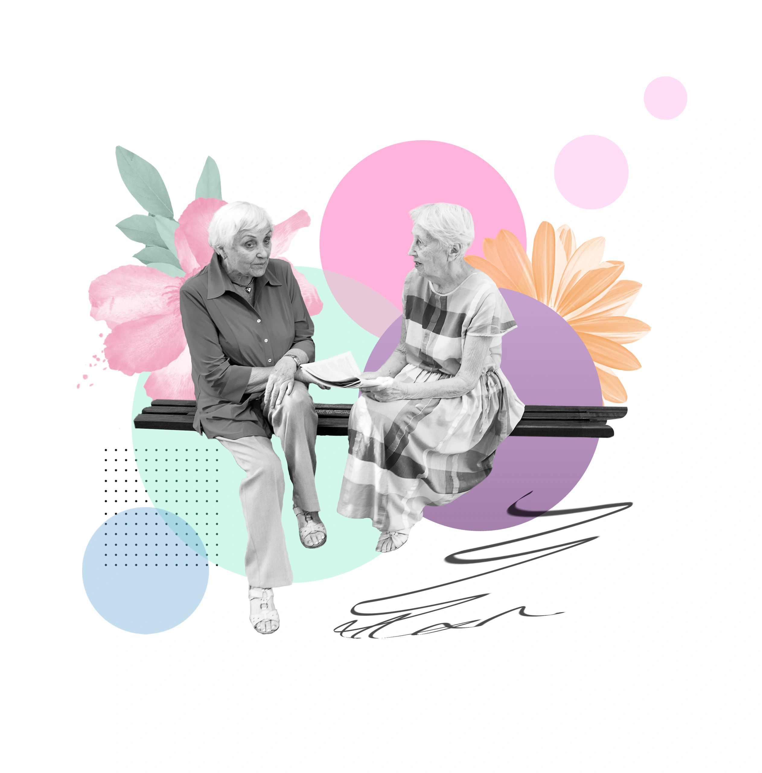editorial magazine minimal people conversation